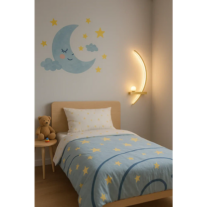 Contemporary Minimalist LED Wall Sconce with Remote Control by Monzzi