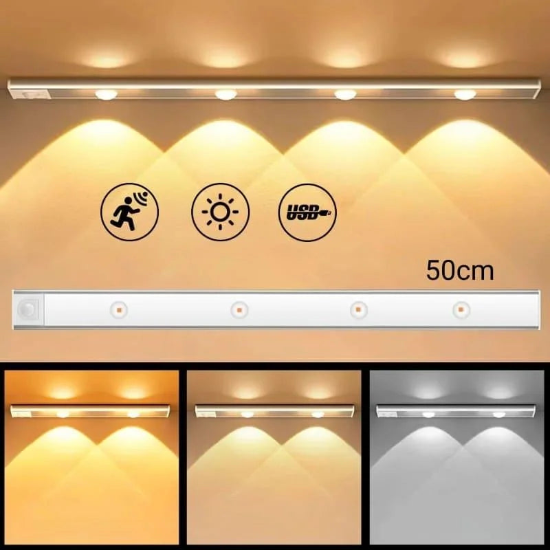 Motion Sensor Magnetic LED Lamp with Monzzi Battery