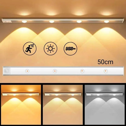 Motion Sensor Magnetic LED Lamp with Monzzi Battery