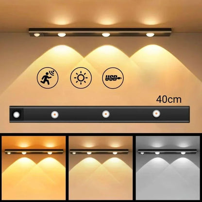 Motion Sensor Magnetic LED Lamp with Monzzi Battery
