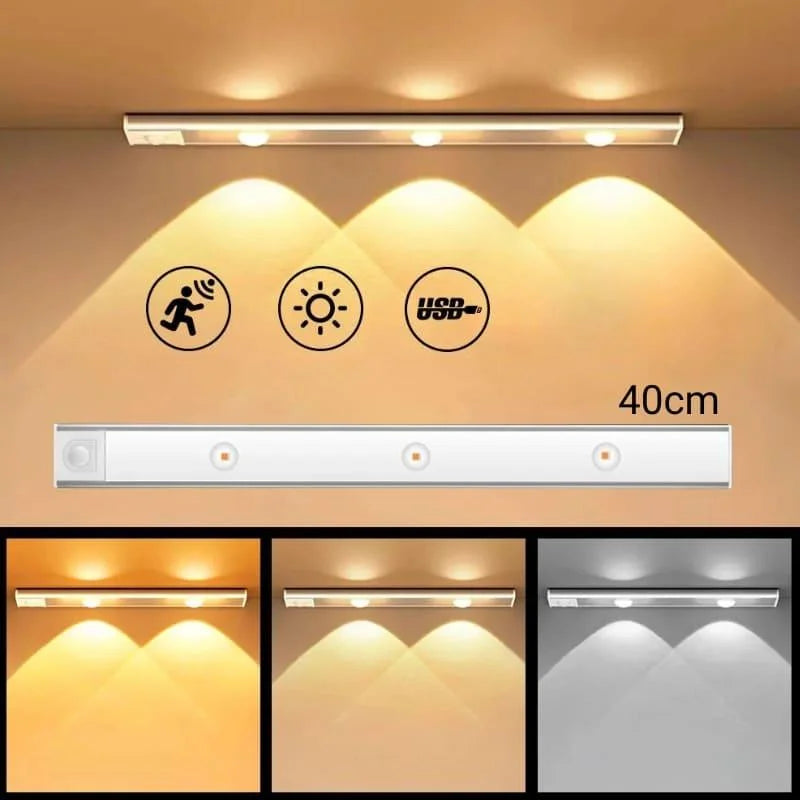 Motion Sensor Magnetic LED Lamp with Monzzi Battery