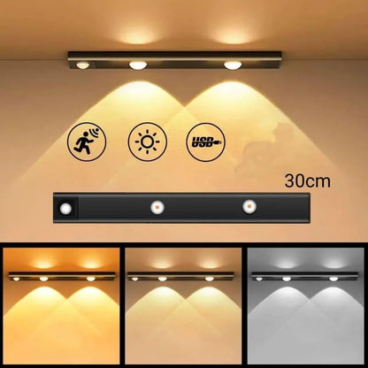 Motion Sensor Magnetic LED Lamp with Monzzi Battery