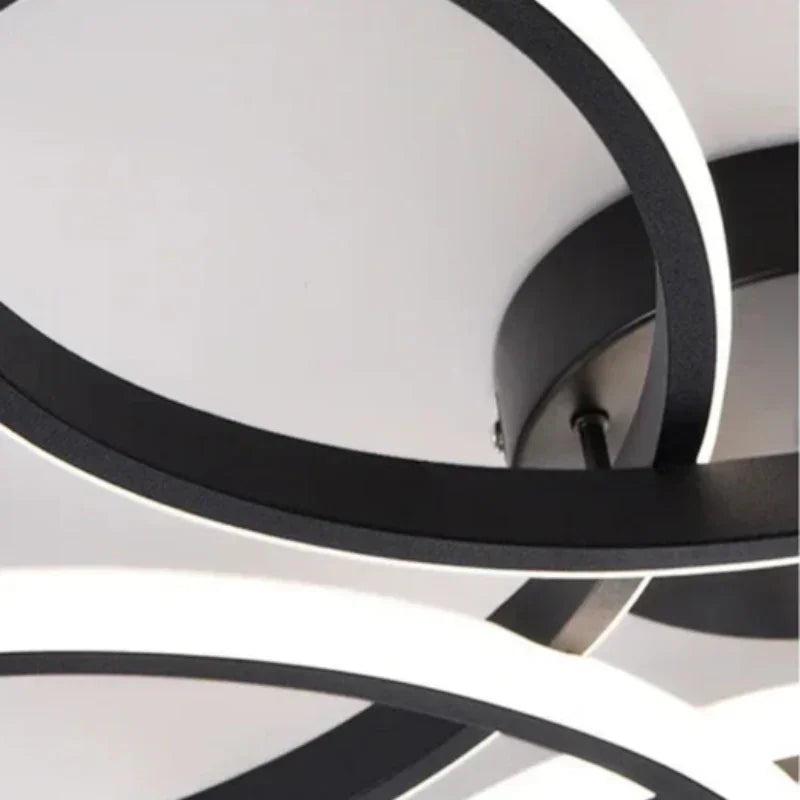 Aluminum Floral Design Ceiling Lamp for Living Room and Bedroom - Monzzi