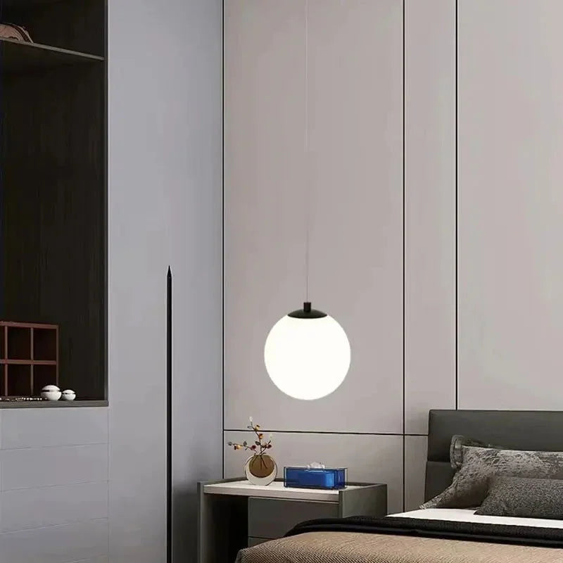 Monzzi LED Glass Pendant Light for Living Room and Bedroom