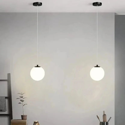 Monzzi LED Glass Pendant Light for Living Room and Bedroom