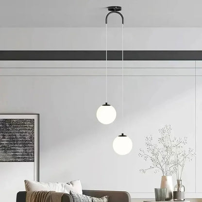 Monzzi LED Glass Pendant Light for Living Room and Bedroom