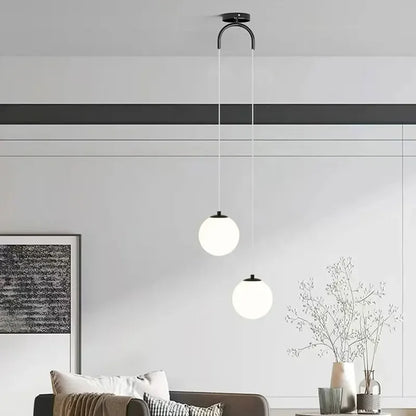 Monzzi LED Glass Pendant Light for Living Room and Bedroom