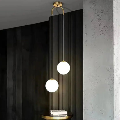 Monzzi LED Glass Pendant Light for Living Room and Bedroom