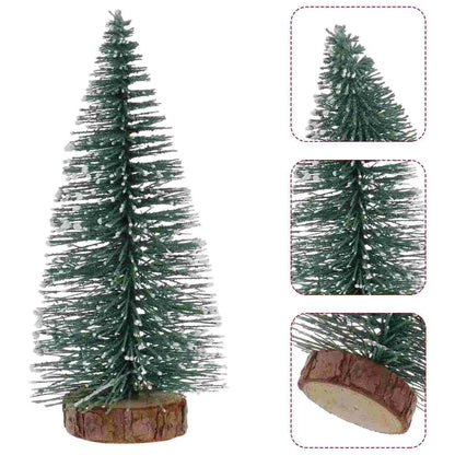Compact Snowy Pine Christmas Tree for Festive Décor