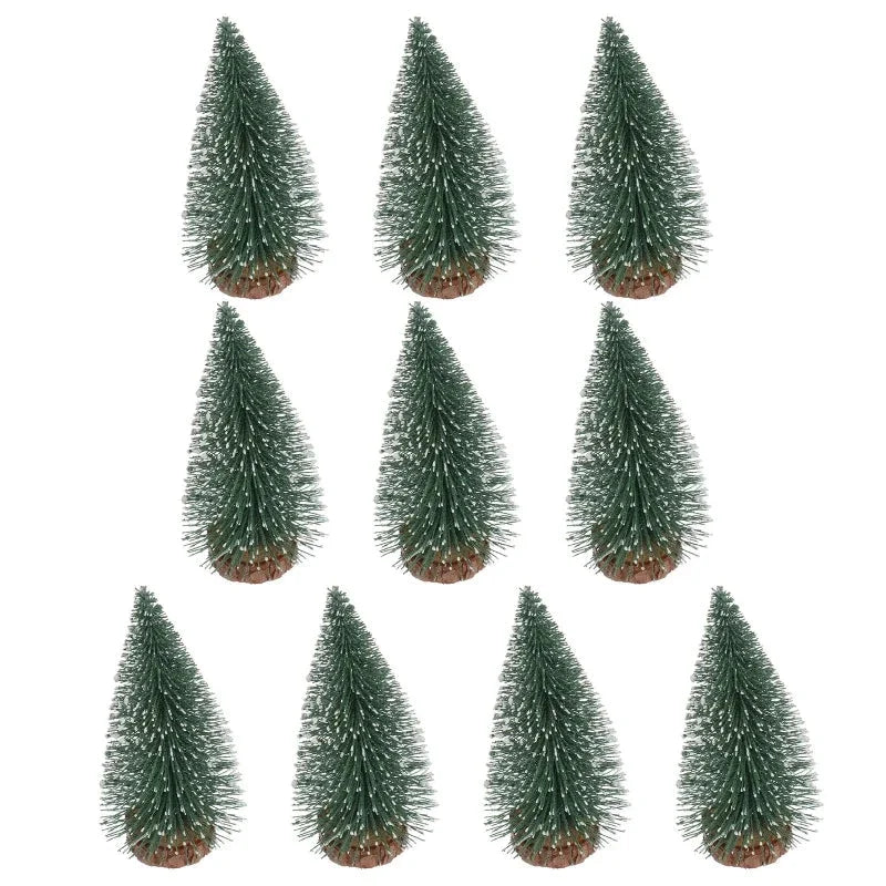 Compact Snowy Pine Christmas Tree for Festive Décor