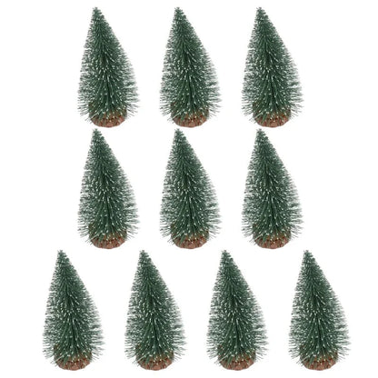 Compact Snowy Pine Christmas Tree for Festive Décor