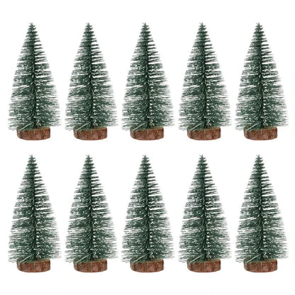 Compact Snowy Pine Christmas Tree for Festive Décor