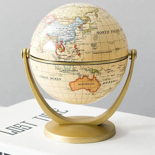 Mini Vintage Globe for Lenogue Shelf Decor