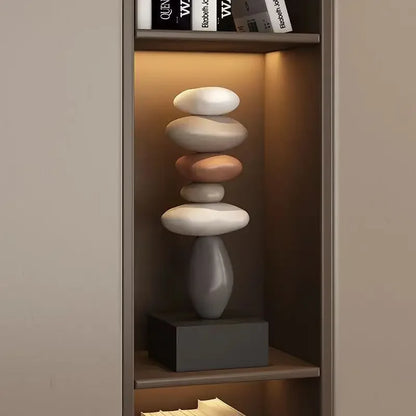 Modern Monzzi Style Decorative Resin Miniatures for Office and Living Room