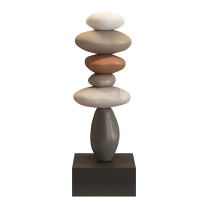 Modern Monzzi Style Decorative Resin Miniatures for Office and Living Room