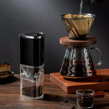 USB Rechargeable Portable Electric Coffee and Grain Grinder by Monzzi