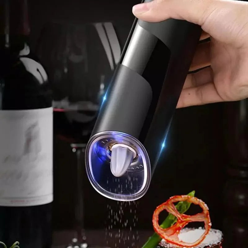 Monzzi Stainless Steel Electric Pepper and Spice Grinder