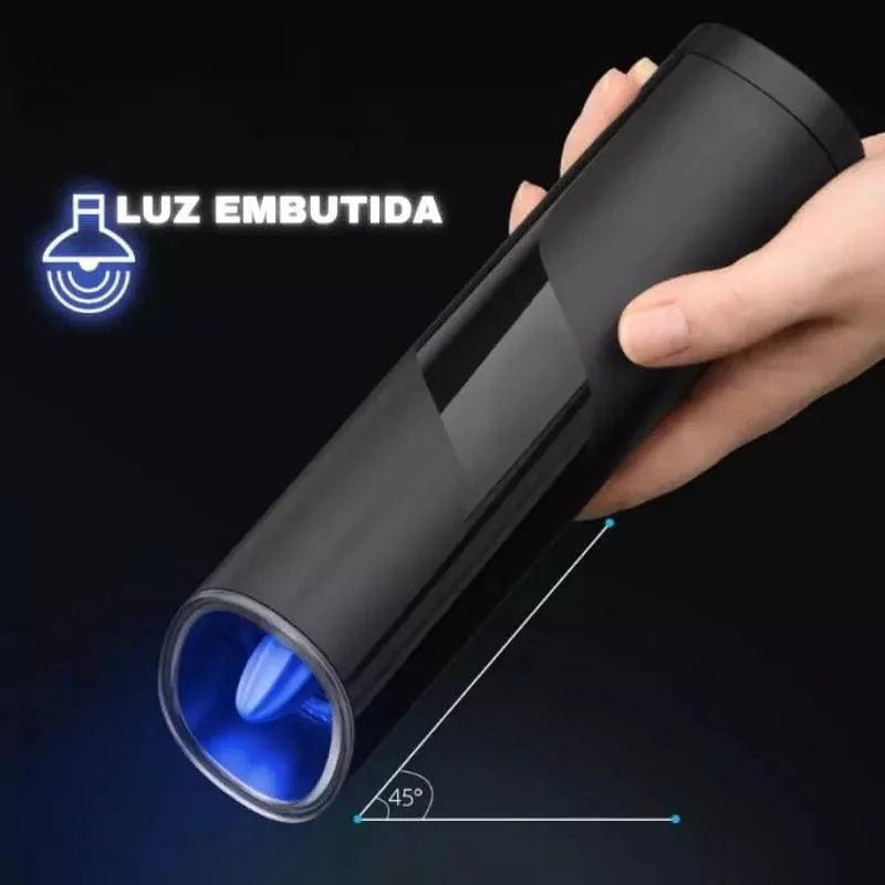 Monzzi Stainless Steel Electric Pepper and Spice Grinder