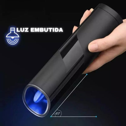 Monzzi Stainless Steel Electric Pepper and Spice Grinder