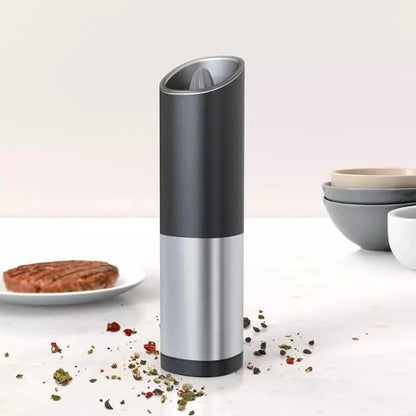 Monzzi Stainless Steel Electric Pepper and Spice Grinder
