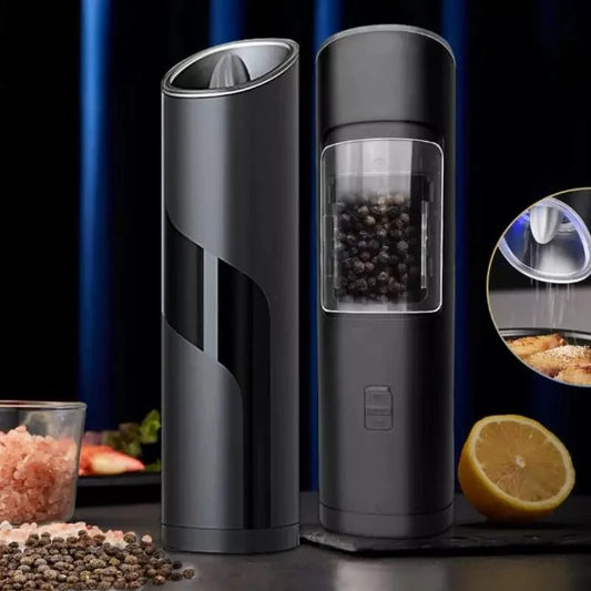 Monzzi Stainless Steel Electric Pepper and Spice Grinder
