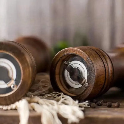 Monzzi Wood Manual Pepper and Spice Grinder