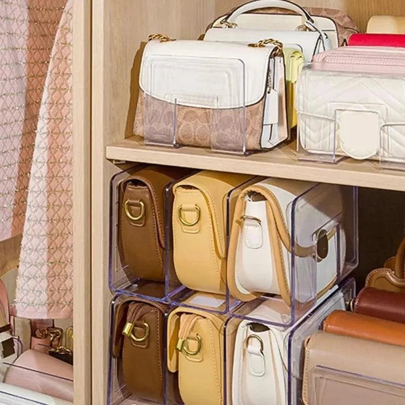 Monzzi Clear Acrylic Handbag and Accessories Organizer