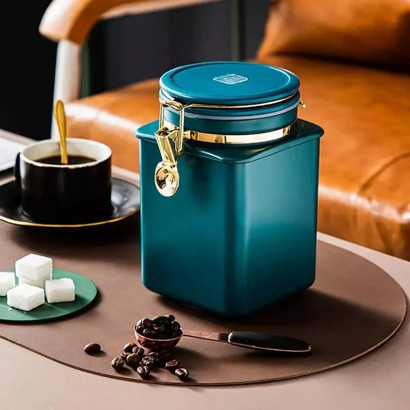 Airtight Food Storage Container with Sealed Lid by Monzzi - Kitchen Organizer