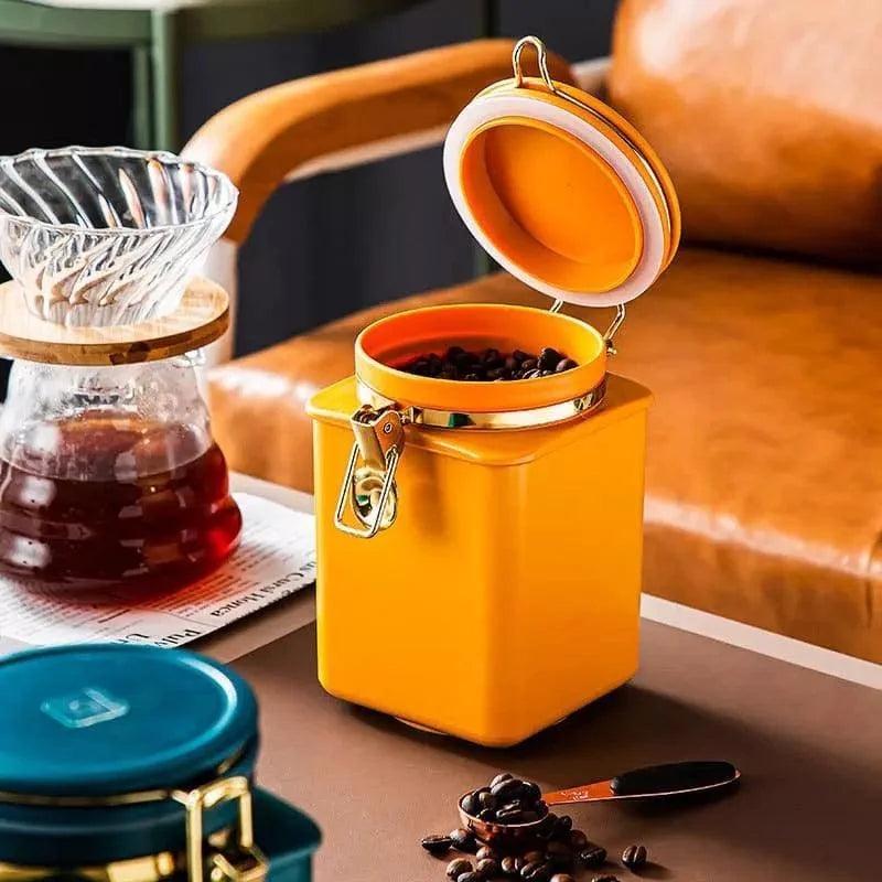 Airtight Food Storage Container with Sealed Lid by Monzzi - Kitchen Organizer