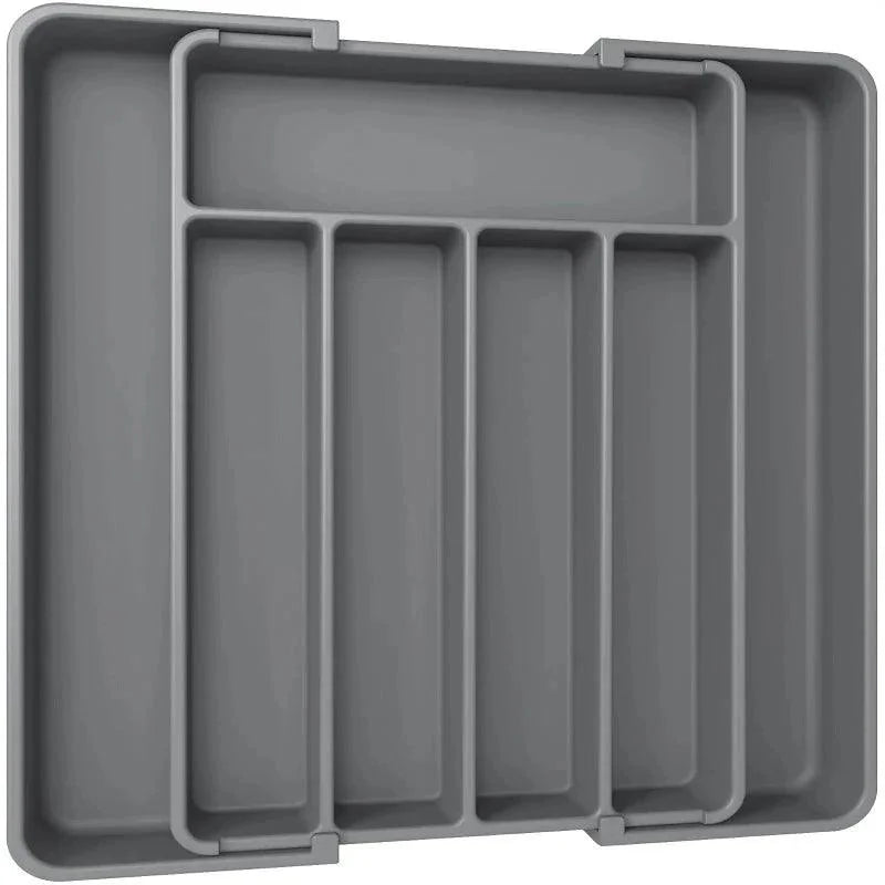 Monzzi Expandable Kitchen Drawer Organizer for Cutlery and Utensils