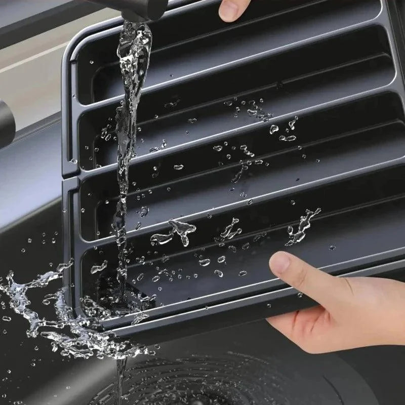 Monzzi Expandable Kitchen Drawer Organizer for Cutlery and Utensils