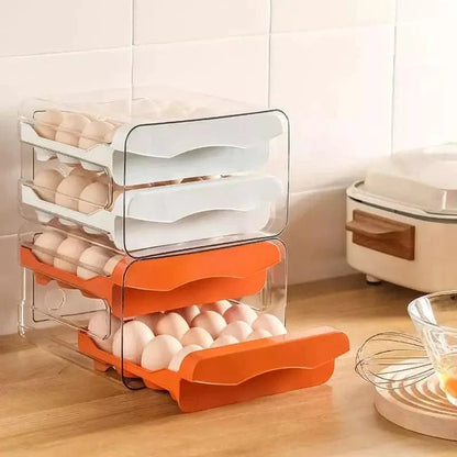 Clear Egg Storage Organizer for Monzzi  Refrigerator