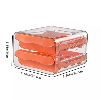 Clear Egg Storage Organizer for Monzzi  Refrigerator
