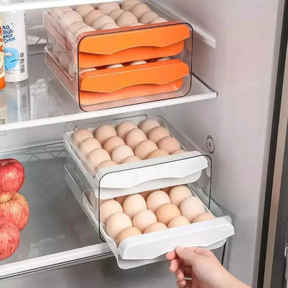 Clear Egg Storage Organizer for Monzzi  Refrigerator