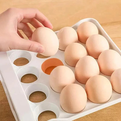 Clear Egg Storage Organizer for Monzzi  Refrigerator