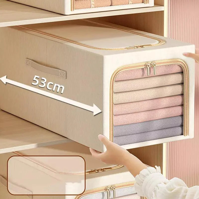 Deluxe Fabric Closet Organizer for Monzzi Wardrobe