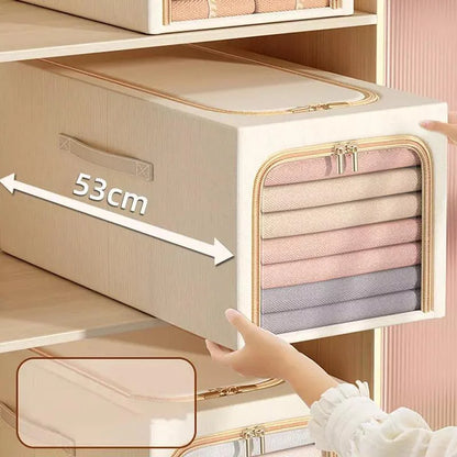 Deluxe Fabric Closet Organizer for Monzzi Wardrobe