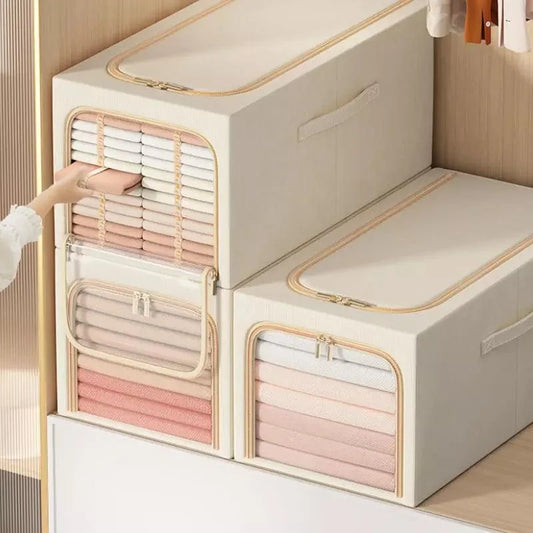 Deluxe Fabric Closet Organizer for Monzzi Wardrobe