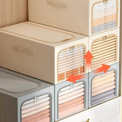 Deluxe Fabric Closet Organizer for Monzzi Wardrobe