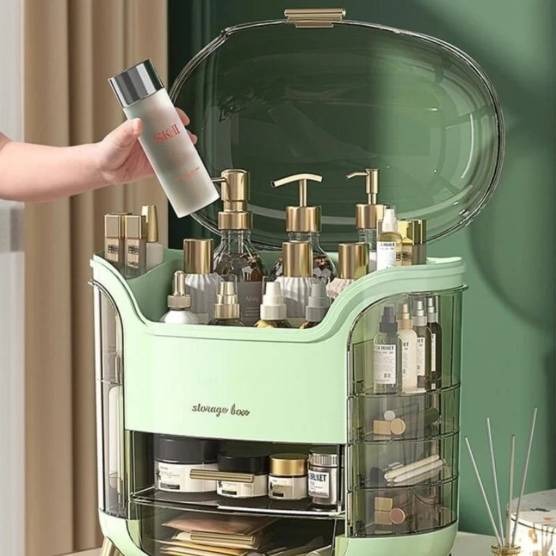 Clear Acrylic Makeup Organizer for Monzzi Beauty Station