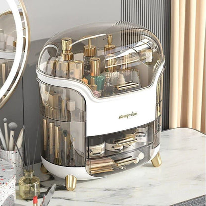 Clear Acrylic Makeup Organizer for Monzzi Beauty Station
