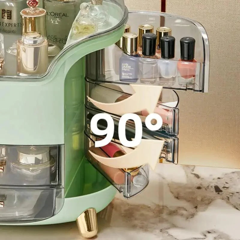 Clear Acrylic Makeup Organizer for Monzzi Beauty Station