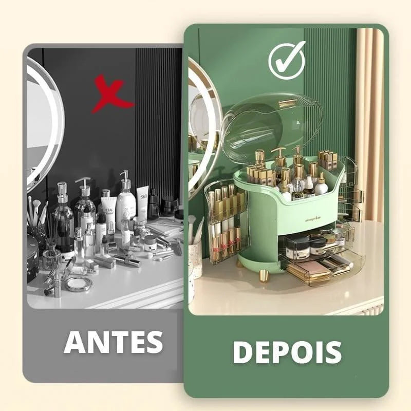 Clear Acrylic Makeup Organizer for Monzzi Beauty Station