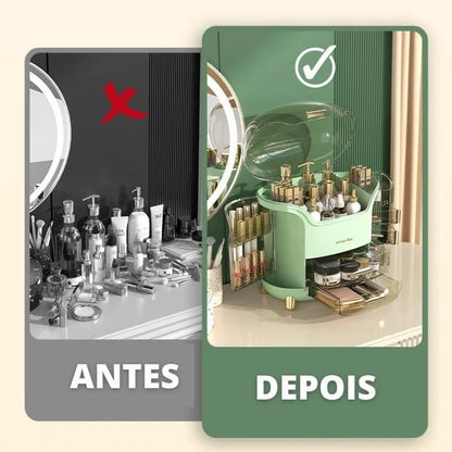 Clear Acrylic Makeup Organizer for Monzzi Beauty Station