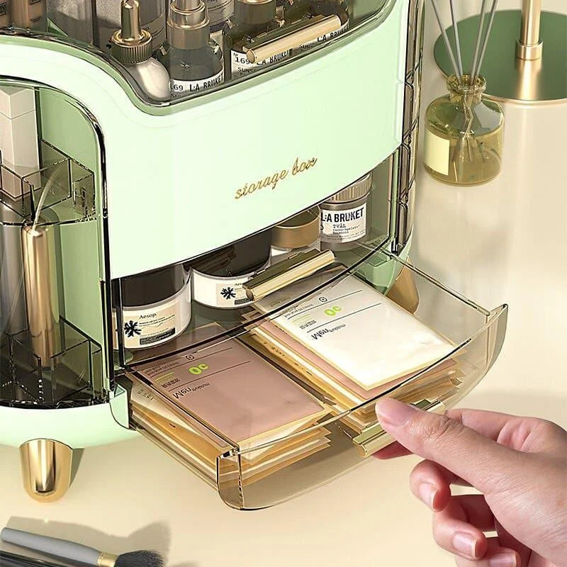 Clear Acrylic Makeup Organizer for Monzzi Beauty Station