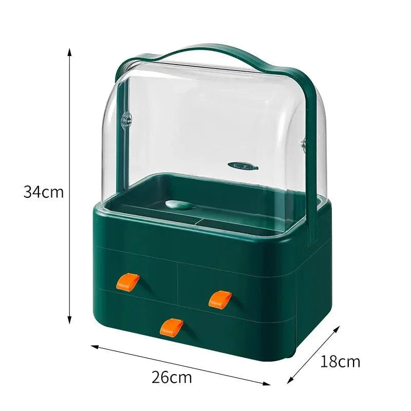 Monzzi Table Waterproof Multicolor Makeup and Jewelry Organizer