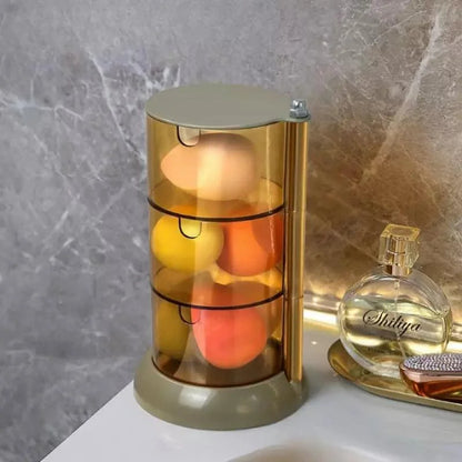 Monzzi Stackable Modern Makeup Sponge Organizer