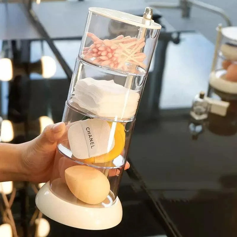 Monzzi Stackable Modern Makeup Sponge Organizer