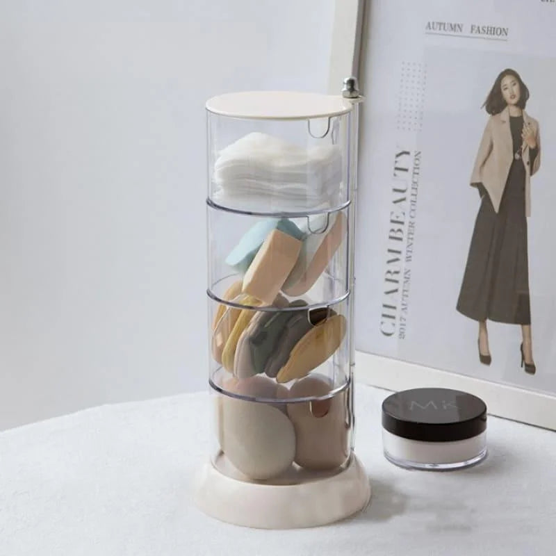 Monzzi Stackable Modern Makeup Sponge Organizer