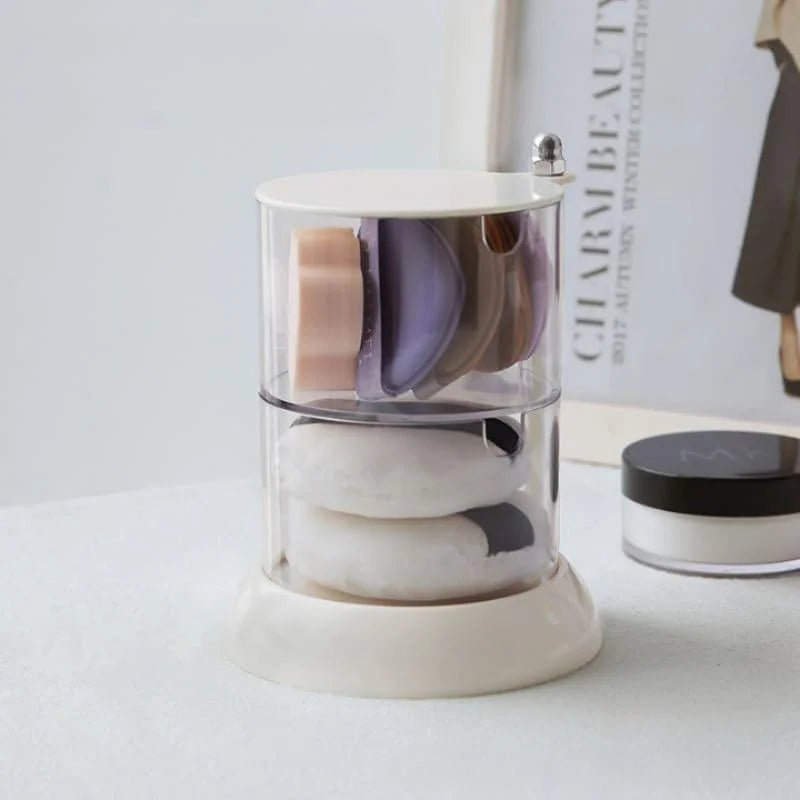 Monzzi Stackable Modern Makeup Sponge Organizer